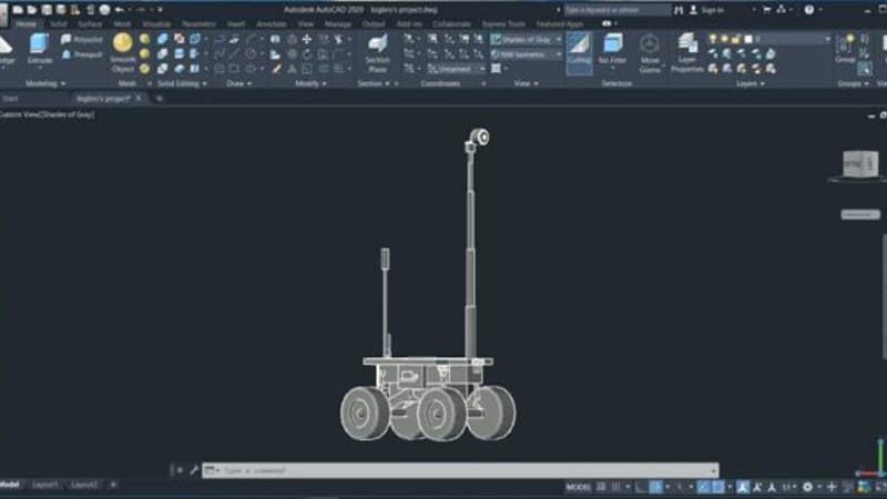 Hybrid Powered Surveillance System